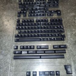 KBD White on Black Key Caps