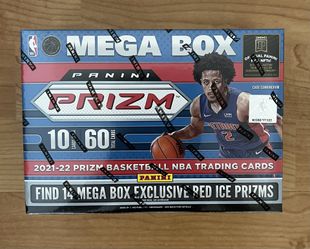 2021-22 Panini Prizm NBA Basketball Mega Box Target