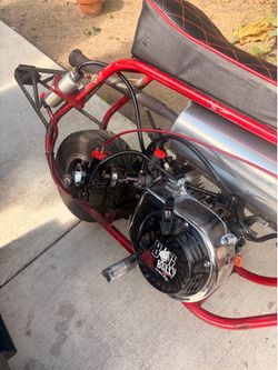Red gts minibike