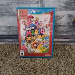 Nintendo Wii U Super Mario 3d World 