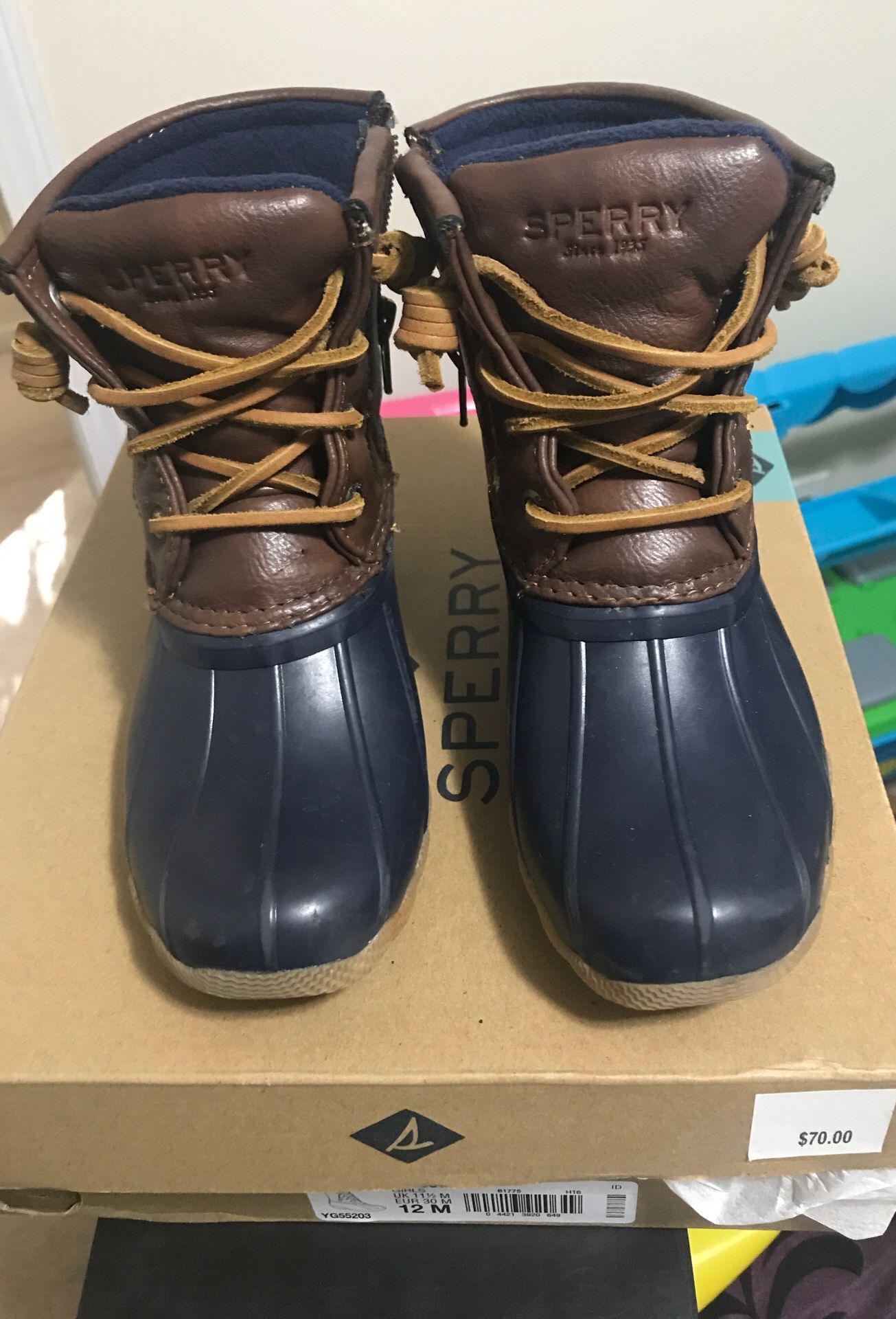 Kids Sperry Rain boots