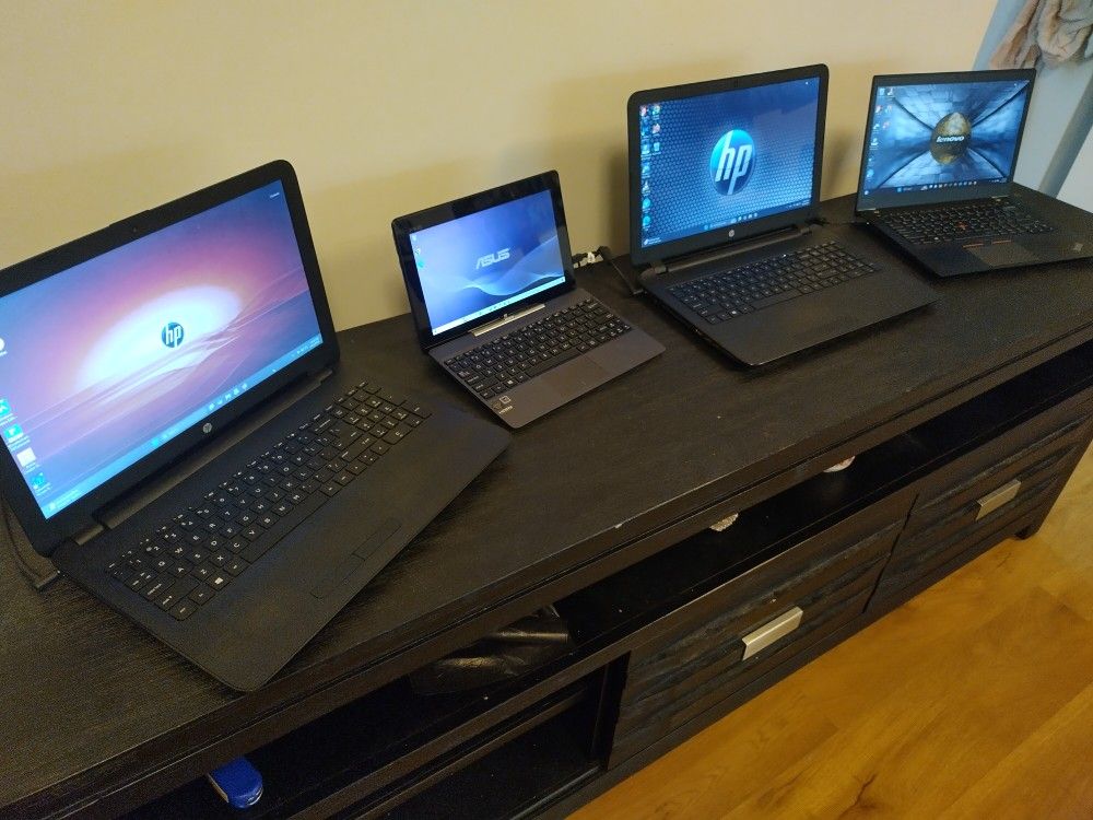 Notebooks - 4 Laptops - $125 Each - $400 For All