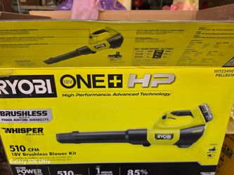 Ryobi 18V ONE+ HP 510 CFM Brushless Blower Tool only