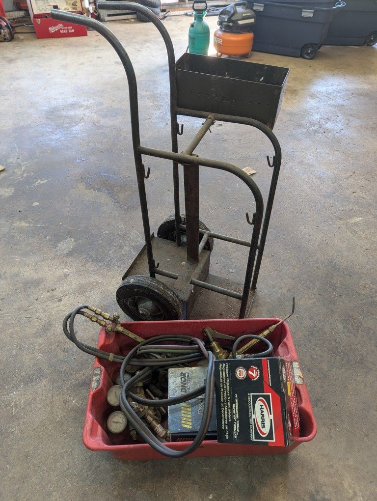 Oxacetylene Kit Multiple Regulators Minus Bottles