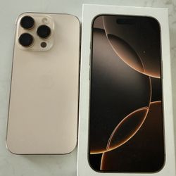 Iphone 16 Pro 128gb  Desert Titanium Unlocked