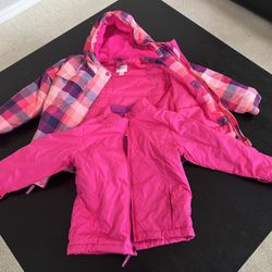 Cat & Jack Ski Style 3 In 1 Jacket 5t