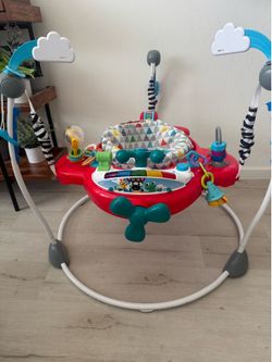 Infant baby activity center airplane jumper