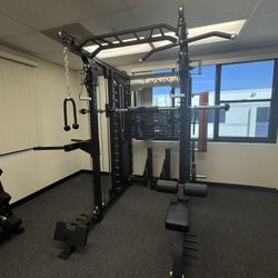 All In One Commercial Home Gym🟪Dual Cable Machine🟪Smith Machine🟪Squat Rack