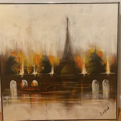 MCM Paris France Oil Painting On Canvas