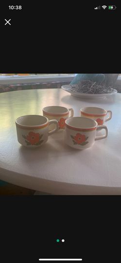 Temper-Ware Tea Cups By Lenox (4)