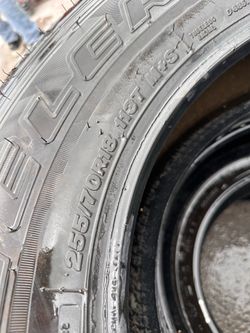 4 Bridgestone tires