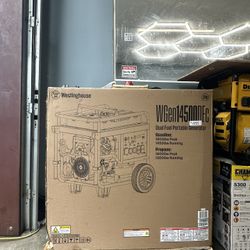 WGen14,500DFC WESTING HOUSE GENERATOR DUAL FUEL 