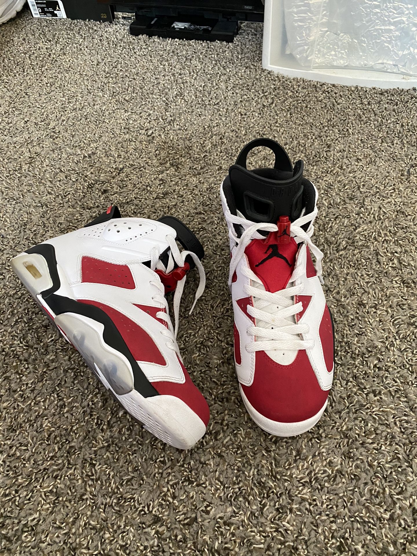 Jordan 6 carmine (2014) Sz 9 