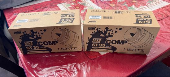 HERTZ ST35 1.4" HIGH EFFICIENCY COMPRESSION BULLET SPL COMPETITION TWEETERS NEW