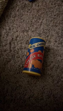 Fake snake popping out of fake cheese balls
