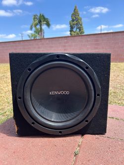 12-inch Kenwood subwoofer