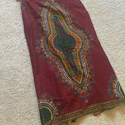 West African Blouse And Skirt 