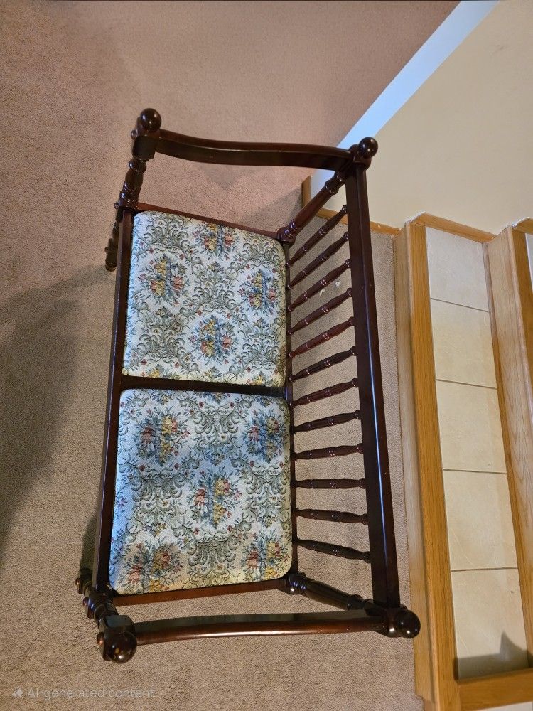 Vintage Wood Bench