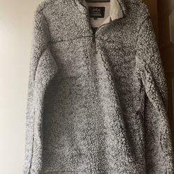 Sherpa Furry Fizzy Sweater Jacket 