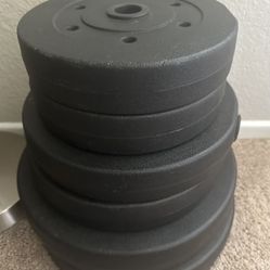 100lb Weight Set for Sale – Includes Bar