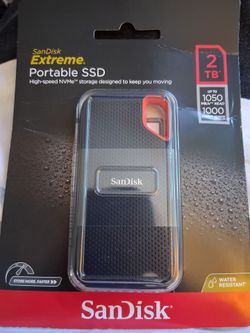 Sandisk Extreme Portable Ssd 2TB