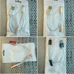 You get x1
2 in 1 Lightning usb Adapter Charger and aux , for iPhone 7 ,7 Plus iphone 8/ 8plus c