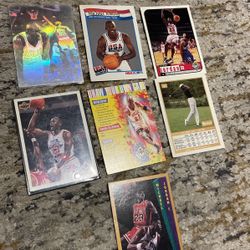 Michael Jordan basketball cards vintage rare