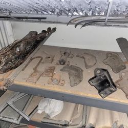 1958 Ford Thunderbird Original Rear End Brackets One Year Only Coil Spring