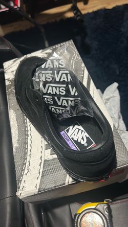Vans Pop Cush Black Slip-On Sneaker