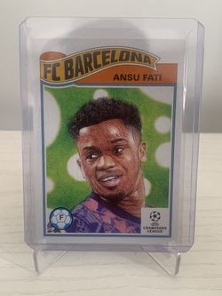 Ansu Fati Champions League Living