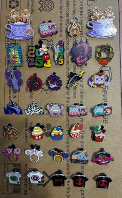 Authentic Disney Pin Lot