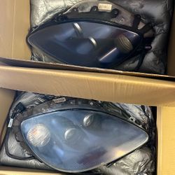 C6 OEM LeMans Blue Headlights