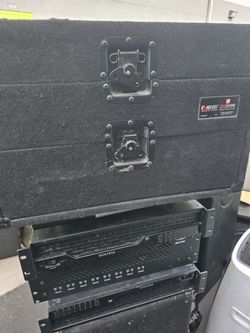 Odyssey Carpet Amp Rack Case For PA Sound