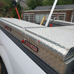 3 Truck Toolboxes Set With Bracket Hardware 