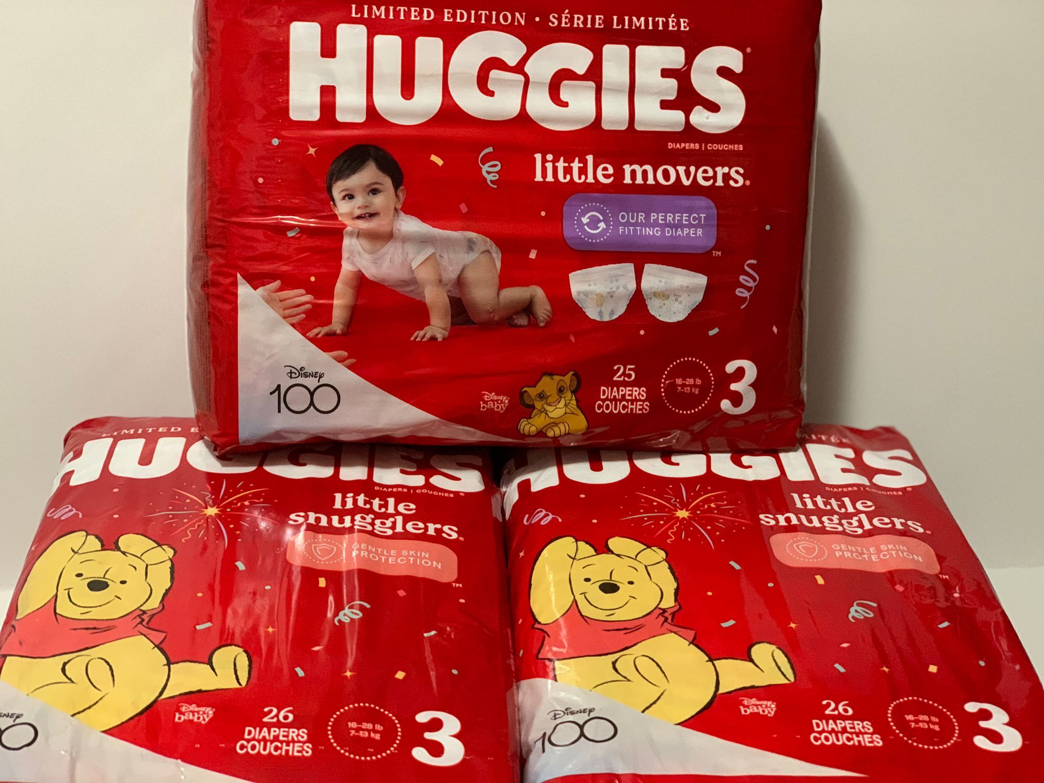 Huggies Size 3 Diapers  (*Please Read Post Description*)