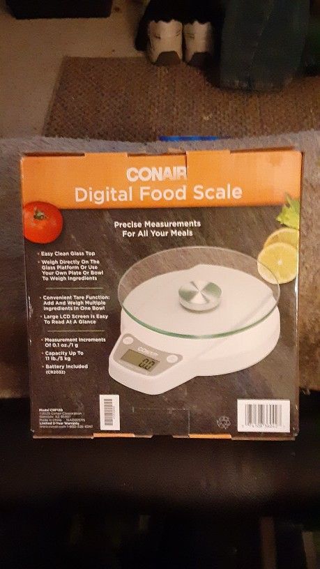 New Conair Digital Food Scale