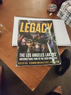 LEGACY- LAKERS  ( PAPER BACK).  $2     PICK ⛏️ UP ONLY