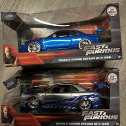 Jada Fast And Furious, Diecast Cars New
