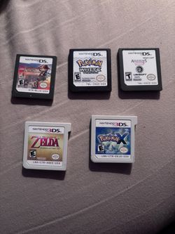 Ds and 3ds games