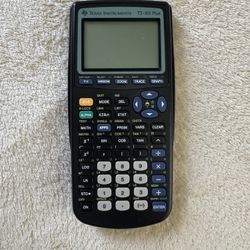 TI 83 Calculator
