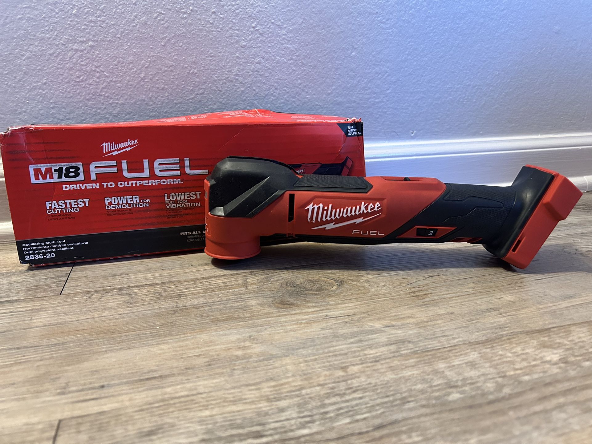 Milwaukee M18 FUEL 18V Lithium-Ion Cordless Brushless Oscillating Multi-Tool (Tool-Only)