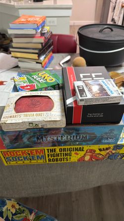 Board/card Game Lot – 6 Games Bundle