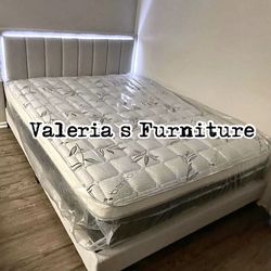 New Queen Bed With Mattress