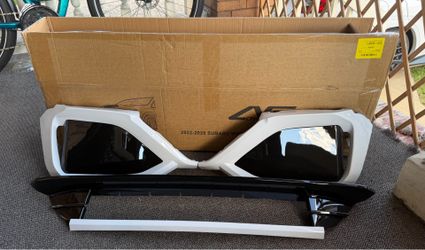 Subaru WRX color match lower Bumper Trim 2022-2026 - White - AF Dynamics