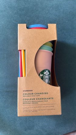 Starbucks color changing cups