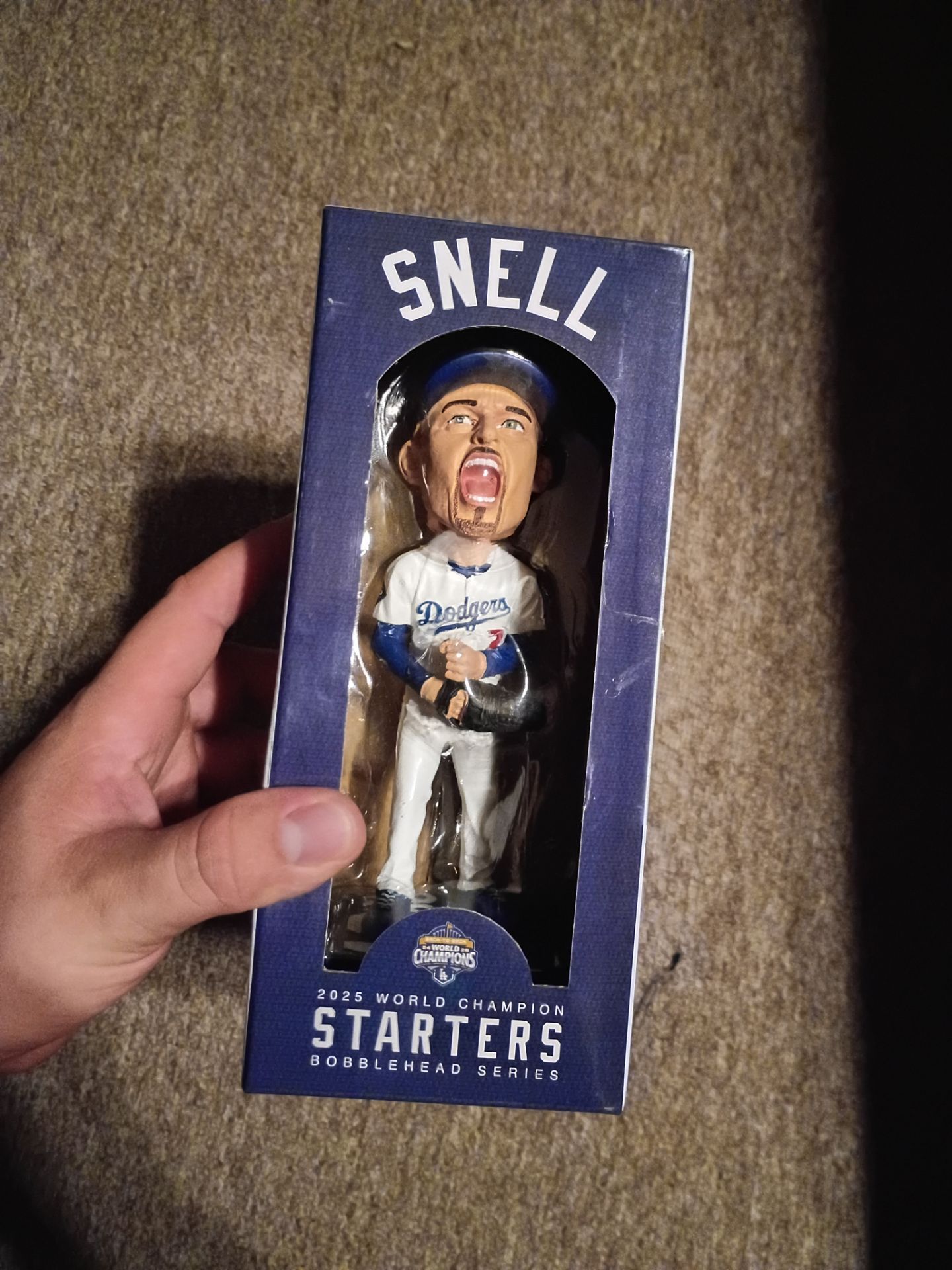 Blake Snell bobblehead Dodgers