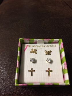 Silver gold plated