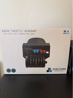 Honeycomb Bravo Throttle Quadrant – Like New w/ Original Box & Amazon Receipt