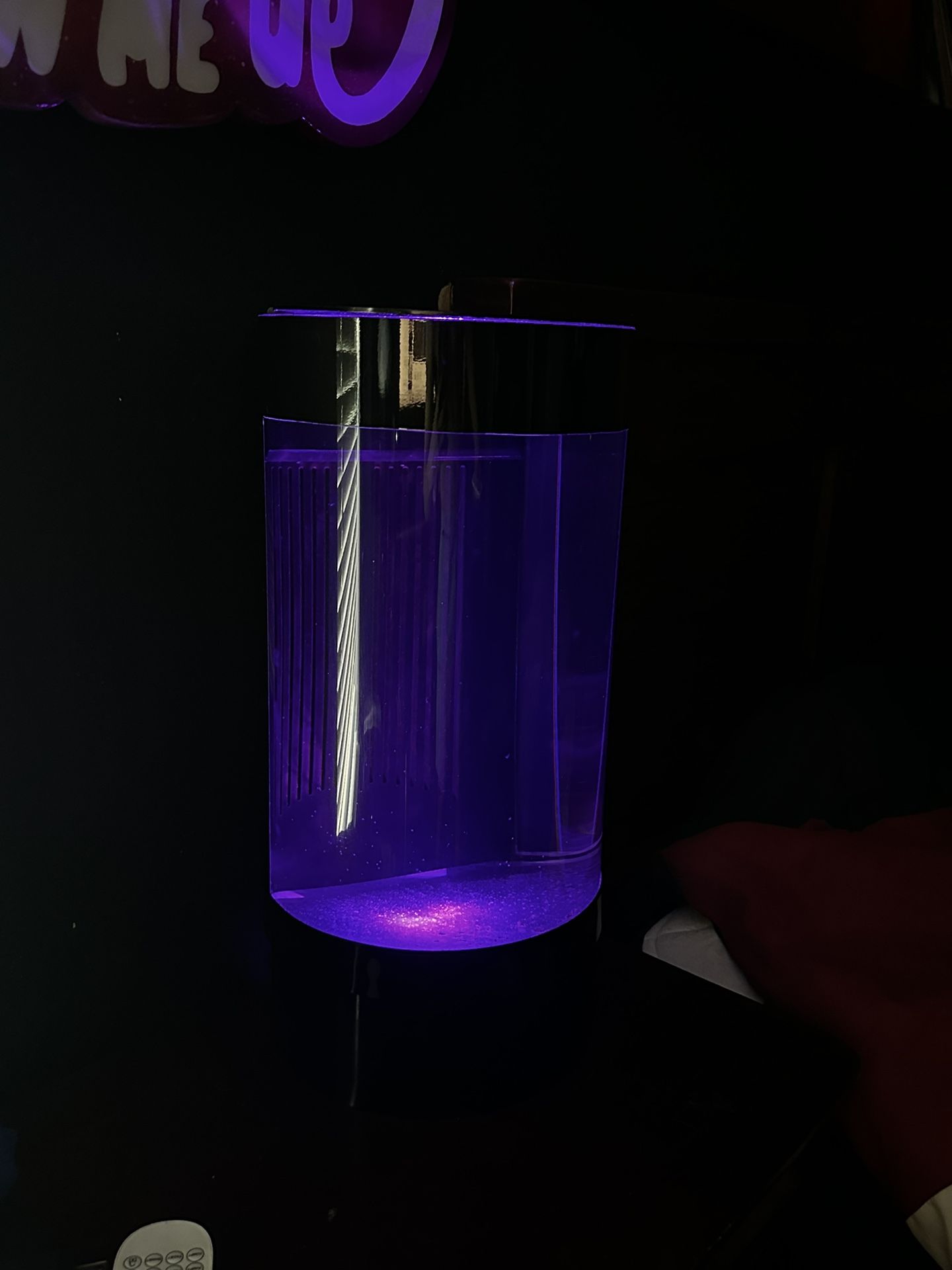 Jellyfish Art Aquarium Tank Cylinder 5