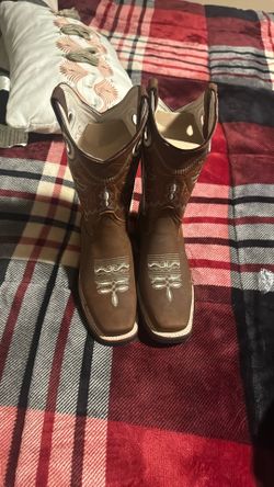 Botas Vaquera De Muger De México Size 24 1/2